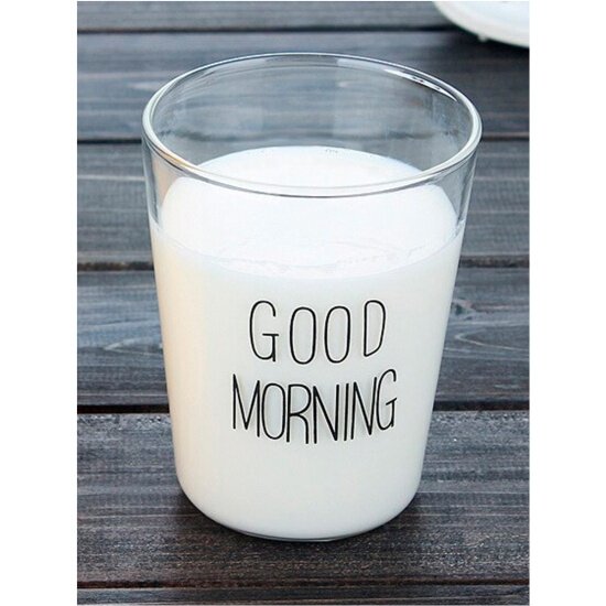 Стакан Kimberly "Good Morning" термостойкий, черный, 400 мл.
