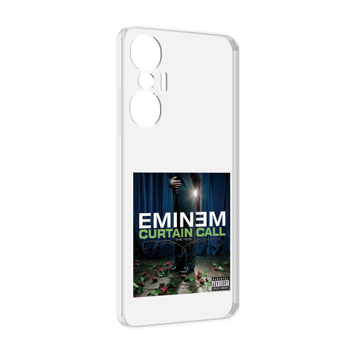 Чехол MyPads Eminem CURTAIN CALL, THE HITS для Infinix Hot 20S задняя-панель-накладка-бампер
