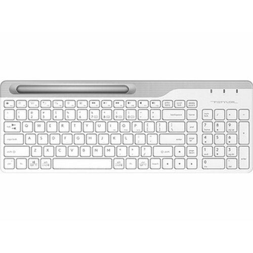 Клавиатура A4Tech Fstyler FBK25 белыйсерый USB BTRadio slim Multimedia 472500₽