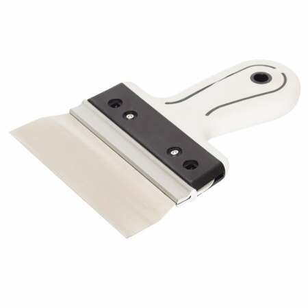 фото Шпатель россия фасадный с двухкомпонентной ручкой, нержавеющее полотно, 250мм (1шт) (96231)