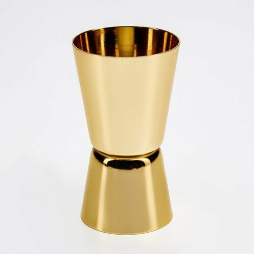 TAKE IT EASY Двойная стопка 30 и 15 мл золото 516₽