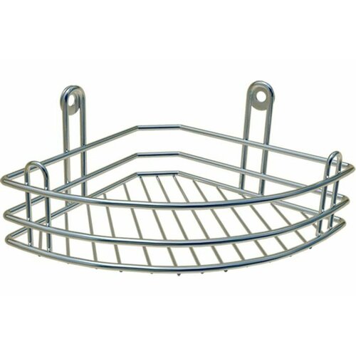 Полка для ванной Юнитрейд-Орел угловая, 1 ярусная, страйт, глубокая 01.11.005.01.01.0001.00