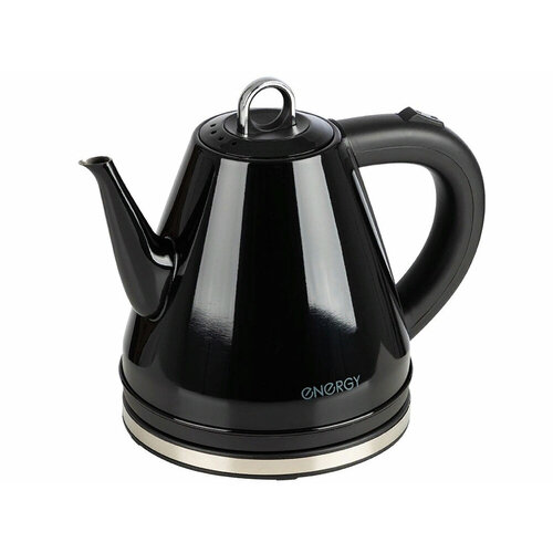 Чайник электрический 12Л 950ВТ диск нерж сталь черный ENERGY 235900₽
