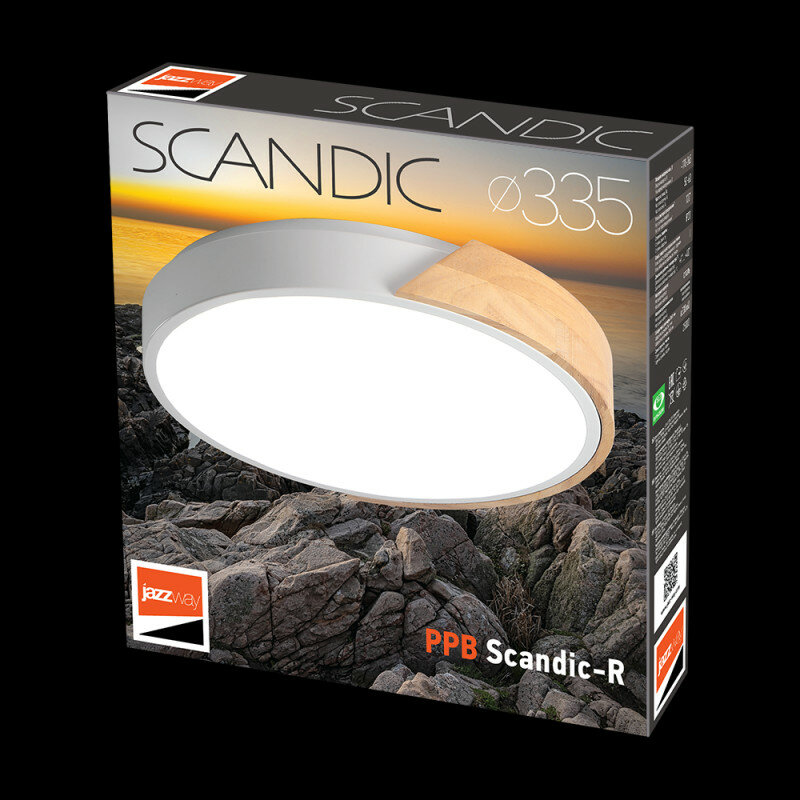 Накладной светильник PPB Scandic-R 24w 4000K WH IP20 - фотография № 1