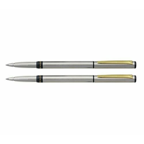 Набор Pierre Cardin PEN&PEN: ручка шариковая + роллер. Цвет - серебристый. Упаковка Е. тактическая ручка boker 09bo032 redox pen