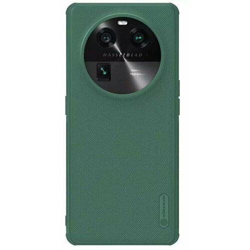 Накладка Nillkin Frosted Shield Pro пластиковая для Oppo Find X6 Green (зеленая)