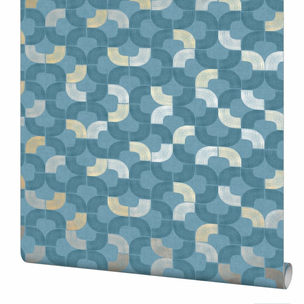 фото Обои флизелиновые Inspire Concept синие 1.06 м 648546