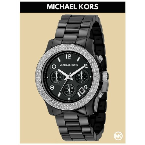 фото Наручные часы michael kors runway m5190k, черный