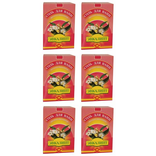 Бахташ Соль для ванны Фито, Эвкалипт, 500 г, 6 шт