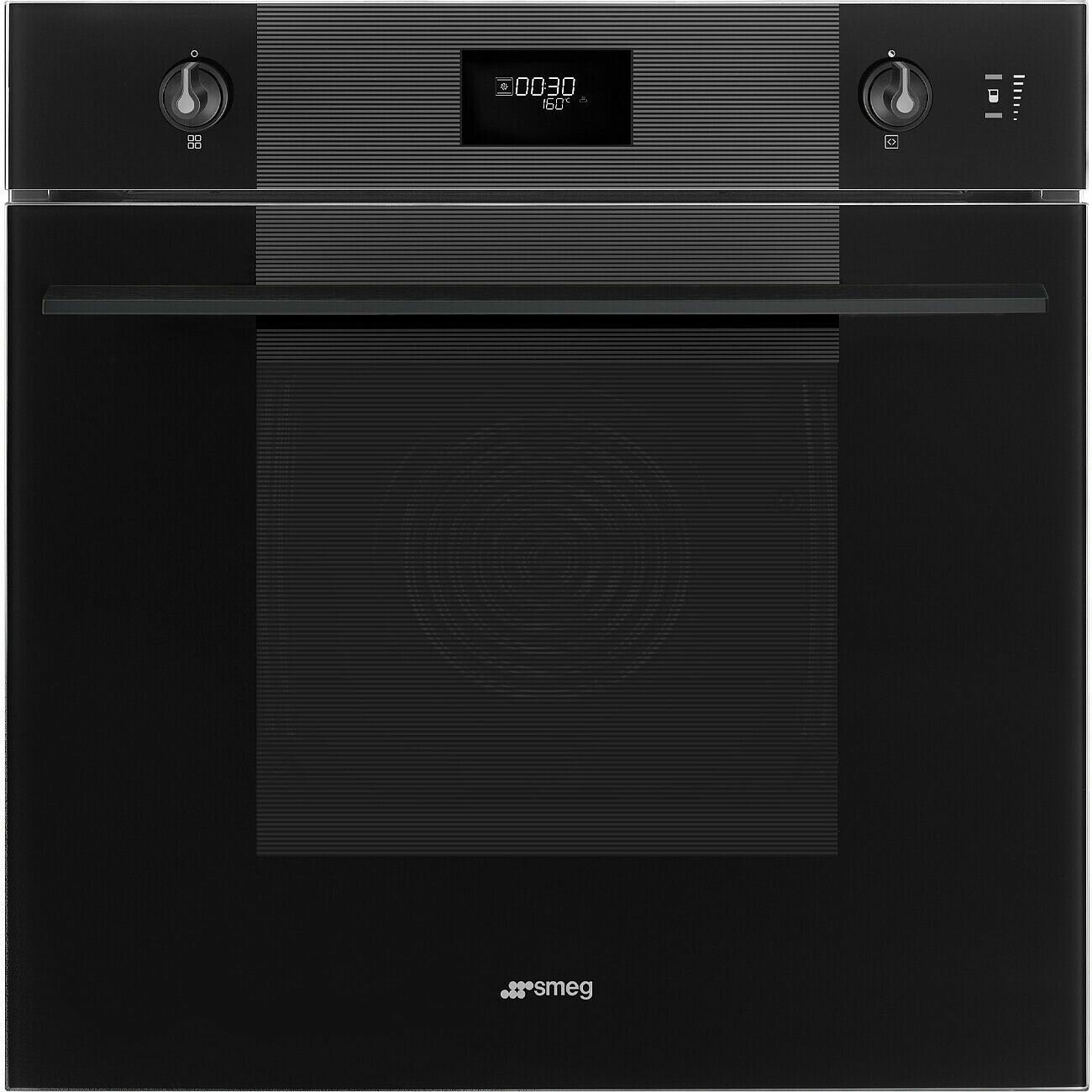 Электрический духовой шкаф 59,7 см Smeg Linea SO6101S2B3 черный