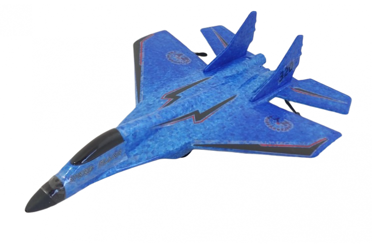 Радиоуправляемый истребитель Миг-320 2.4G ZHIYANG TOYS ZY909-BLUE — фото 7