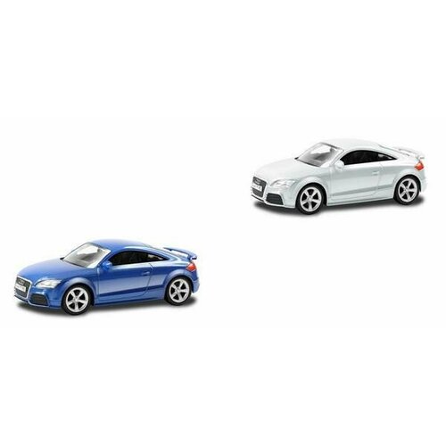 1:43 Audi TT Coupe цвет в асс, металлическая машинка Uni Fortune 444004