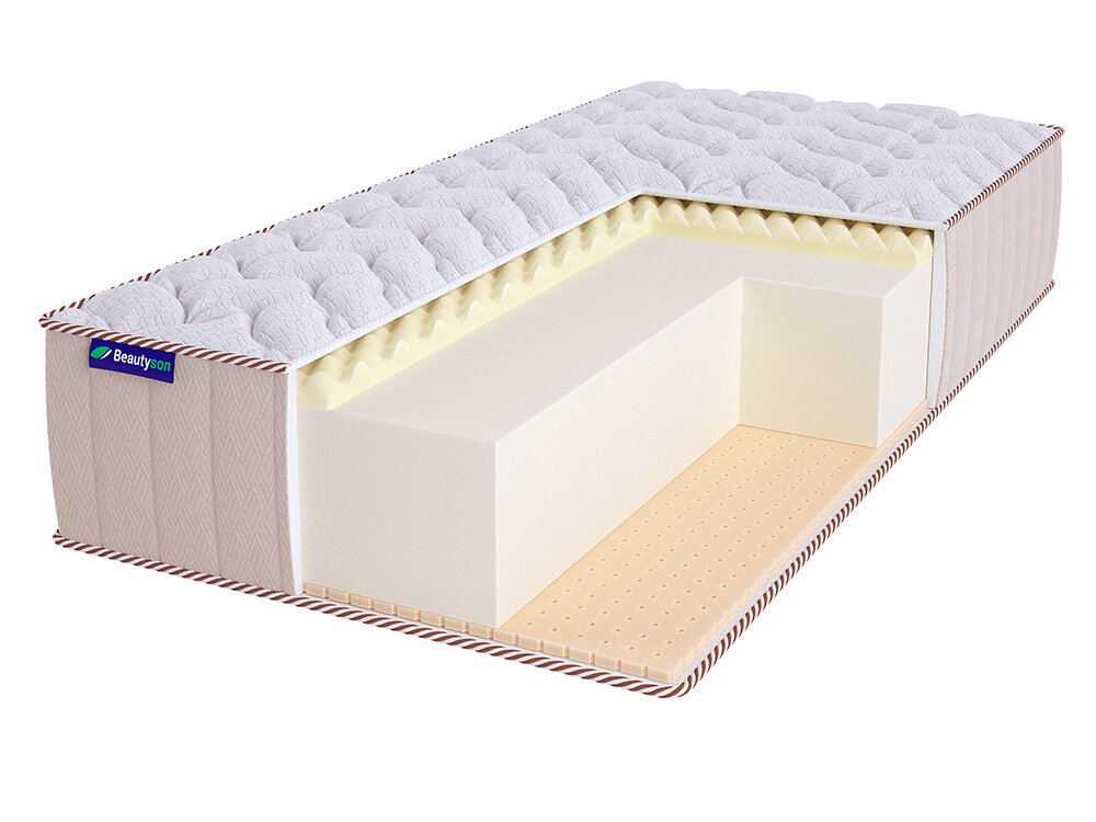 Матрас Beautyson Roll Foam 18 Massage Latex Lux 200х200