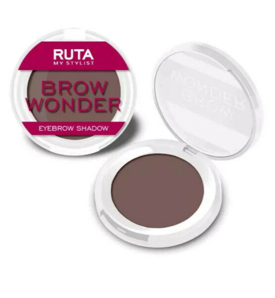RUTA Тени для бровей "BROW WONDER", 03 темно-коричневый