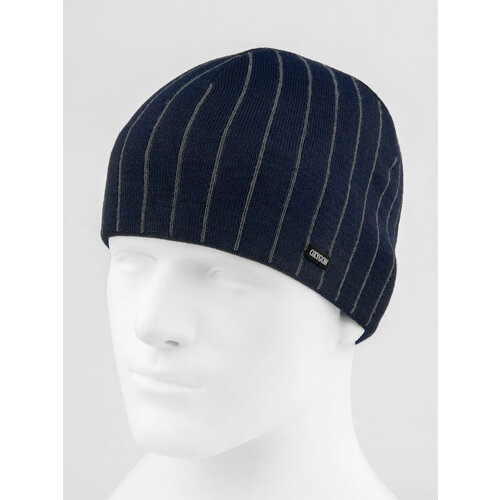 фото Шапка бини oxygon, размер 54/60, синий