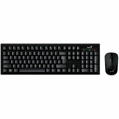 Комплект беспроводной клавиатуры + мышь Genius KM-8101 black (31340014402)