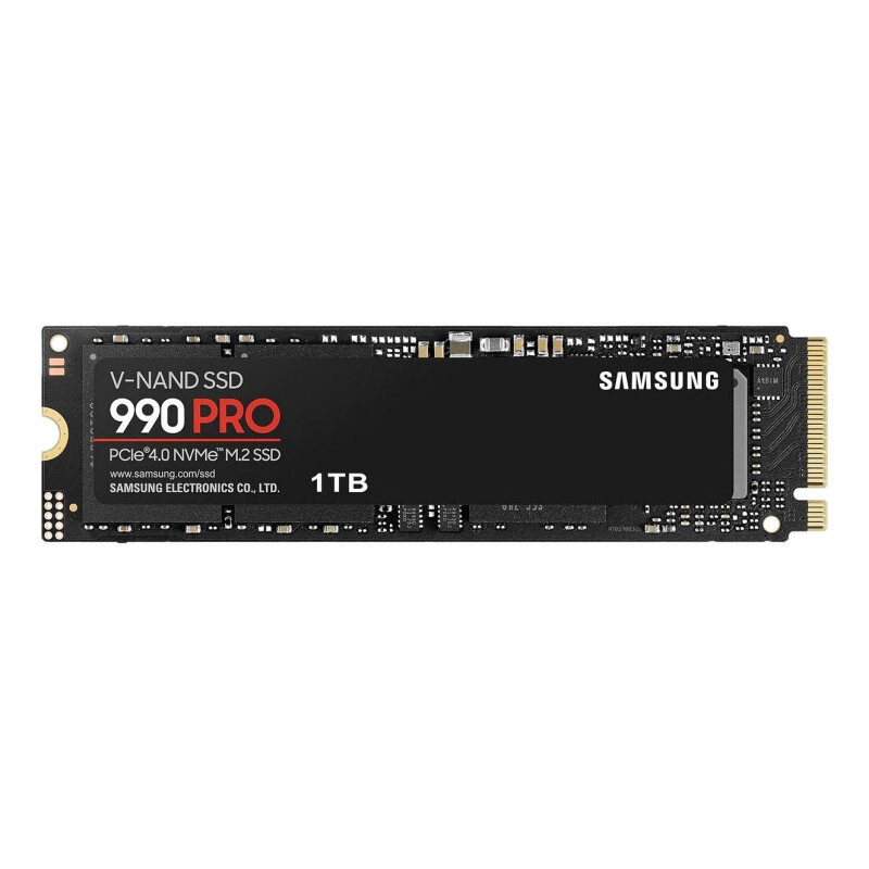 SSD накопитель Samsung 990 Pro 1Tb, M.2 2280, PCI-E 4.0x4 (MZ-V9P1T0BW)