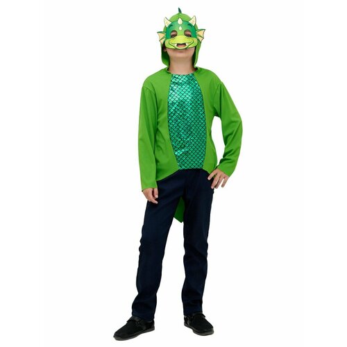 фото Новогодний костюм дракона детский мой карнавал