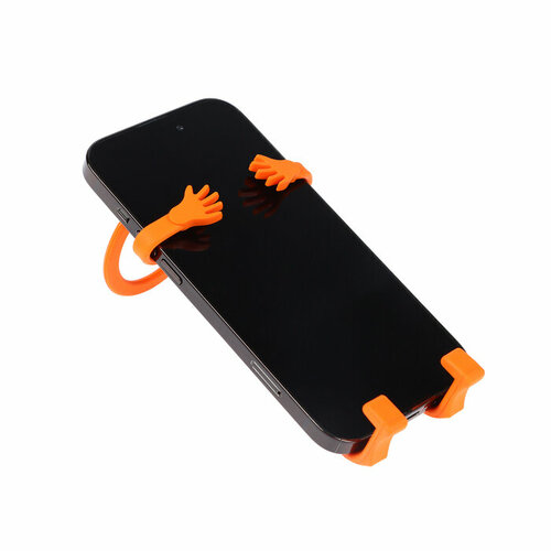 Держатель универсальный Mr.Flex, силиконовый, оранжевый