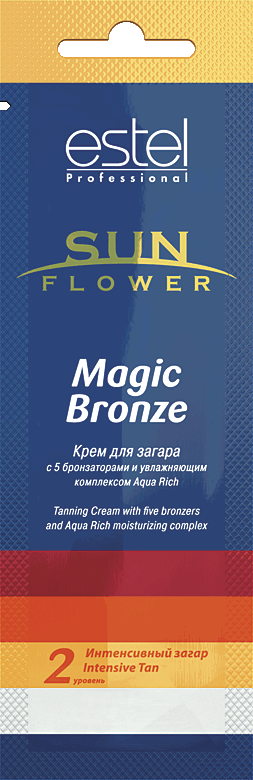 Крем для загара Sun Flower "Magic Bronze" 15мл SOL/2