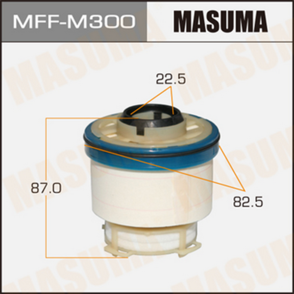 MASUMA MFF-M300 (1770A337 / 233900L050) фильтр топл. Mitsubishi (Мицубиси) l200, Pajero (Паджеро) sport 15 =