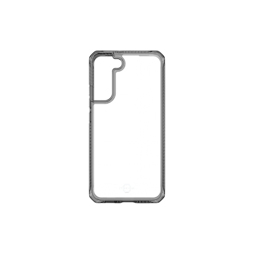 чехол антибактериальный itskins hybrid clear для samsung galaxy s21 красный прозрачный Чехол ITSKINS HYBRID CLEAR для Galaxy S22+, чёрный/прозрачный