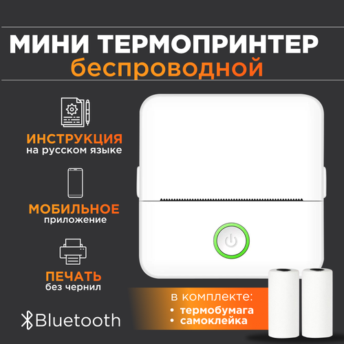 Мини принтер для телефона беспроводной TinyPrint 210000₽