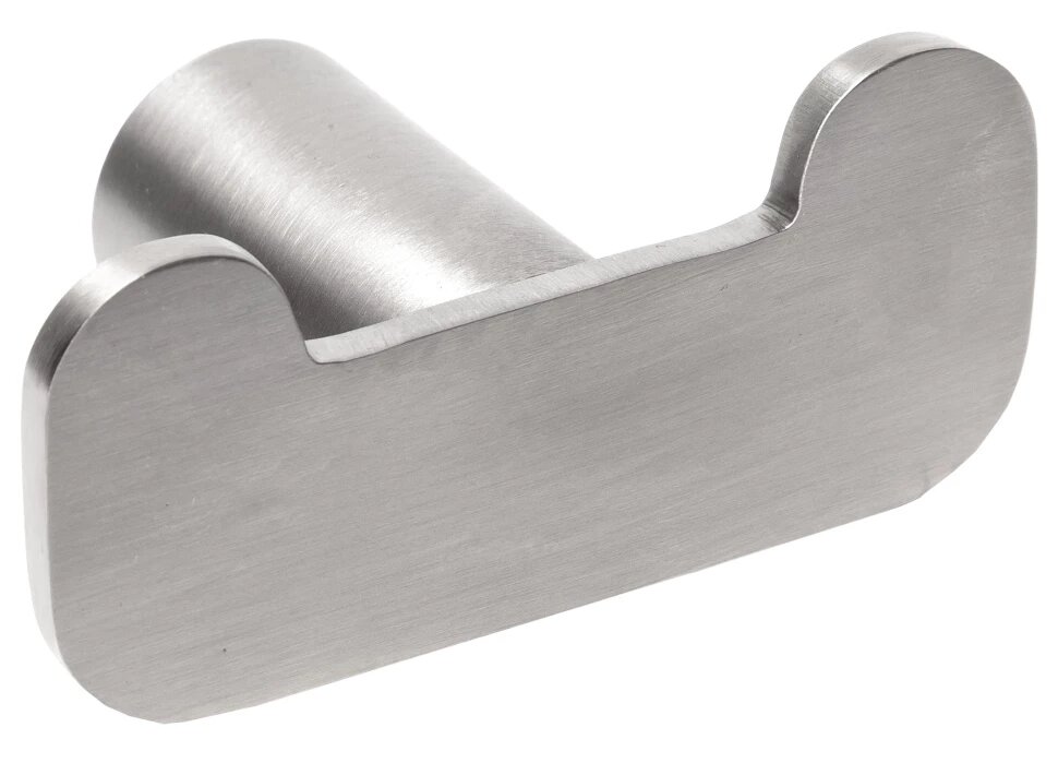 Крючок Mediclinics Aura AI2318CS двойной  для ванны  нержавеющая сталь