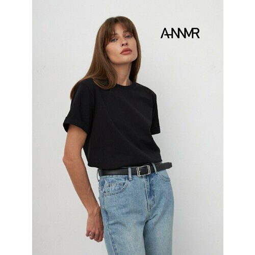 фото Футболка annemore, размер xl, черный
