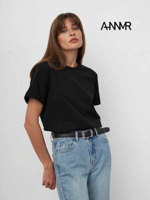 Футболка ANNE MORE черный 
