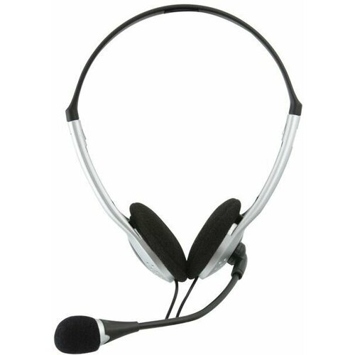 Гарнитура Sven AP-010MV для компьютера накладные проводные черный серебристый sv-0410010mv 76000₽