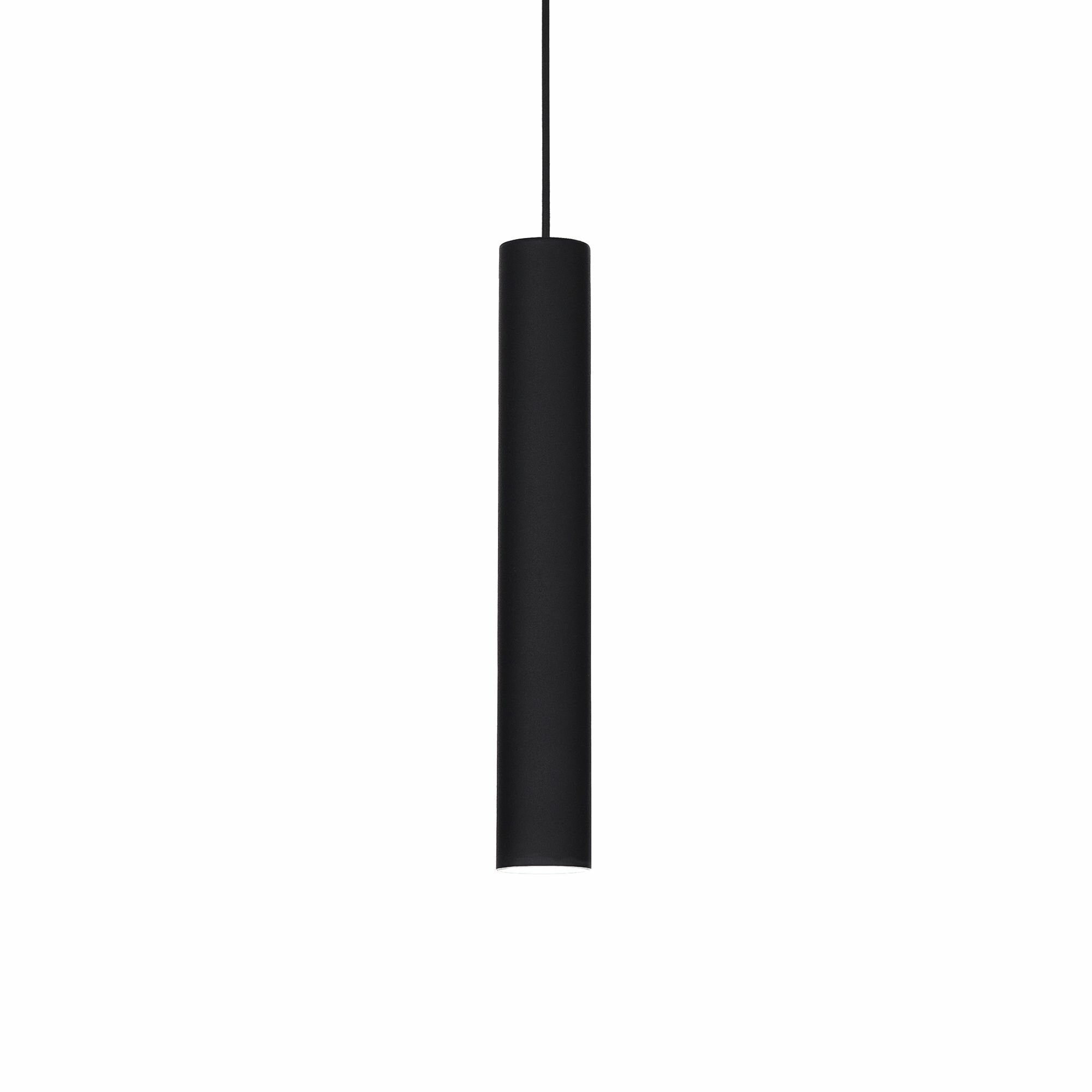 Светильник подвесной ideal lux Look SP1 D06 макс.1x28Вт IP20 GU10 230В Черный Металл 104928.