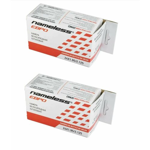 Велокамера 24х1952125 AV 35мм Nameless 2 штуки 580₽