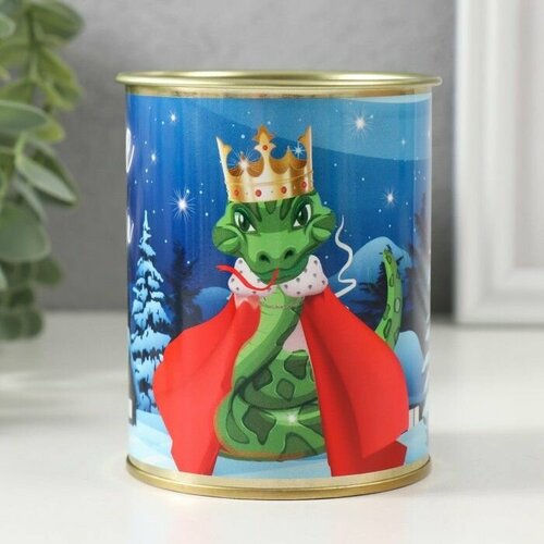 Носки в банке Главе семьи внутри носки мужские цвет чёрный 635₽