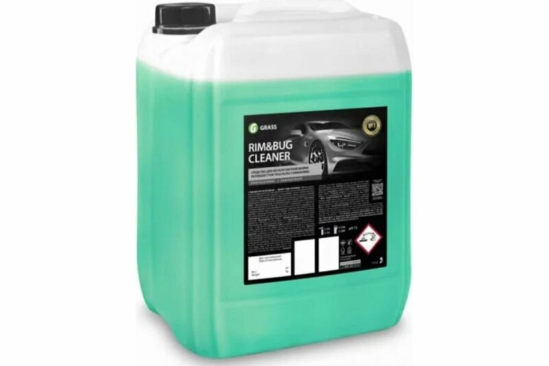 Средство для очистки дисков и следов насекомых "Rim&Bug Cleaner" (канистра 22,5 кг) Grass - фото №1