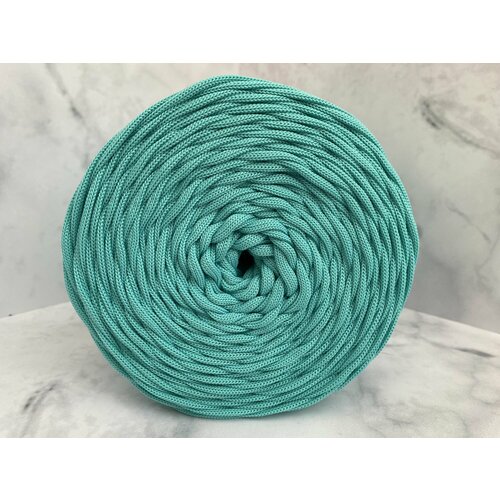 Шнур, шпагат для вязания, полиэфирный 4мм 300м бирюза