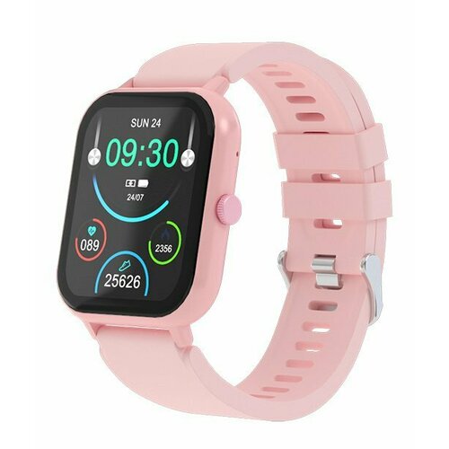 Умные часы MAXVI SW-02, розовый