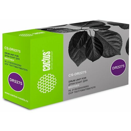 Блок фотобарабана Cactus CS-DR2275 DR-2275 черный 1430₽