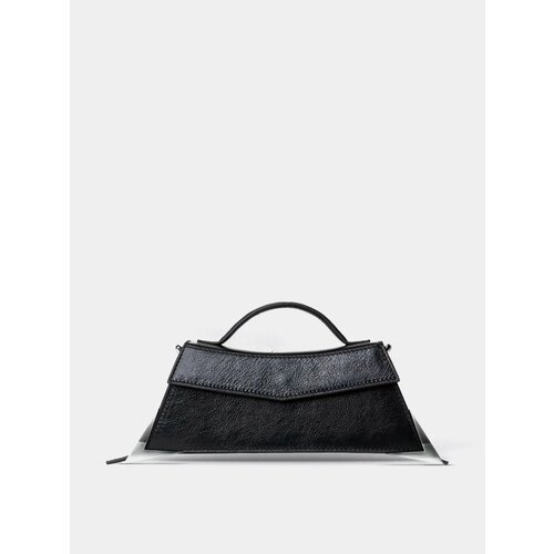фото Сумка han kjøbenhavn crinkle leather bag, черный