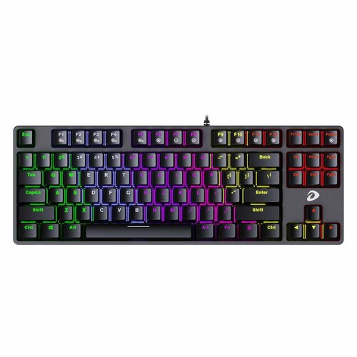 Игровая клавиатура Dareu EK87 Black_Red switch русская раскладка 6290₽