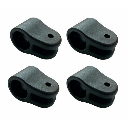 Хомут на трубу каркаса тента 22 мм лодки ПВХ (комплект 4 шт)