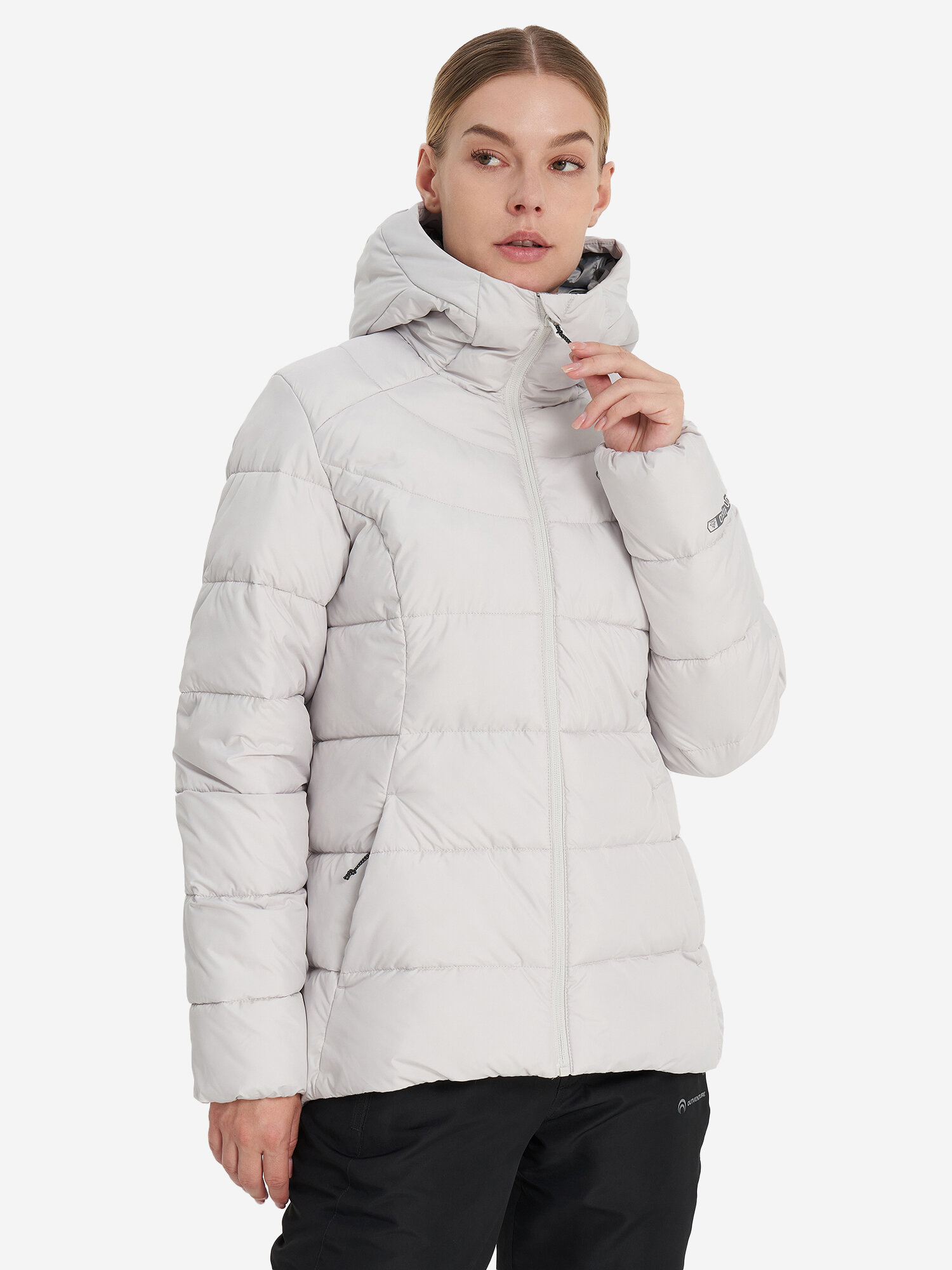 Пуховик OUTVENTURE, размер 50, светло-серый — фото 1