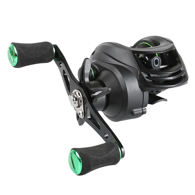 Металлическая мультипликаторная катушка для морской рыбалки Shimano 4+1BB 5кг 7.2:1 Правой рукой