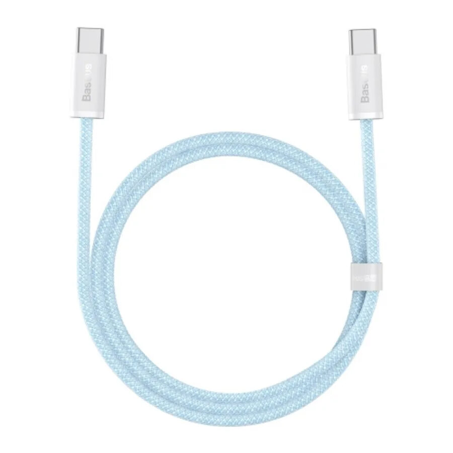Кабель Baseus Dynamic Series Fast Charging Data Cable Type-C to Type-C 100W 1m Blue (CALD000203)
