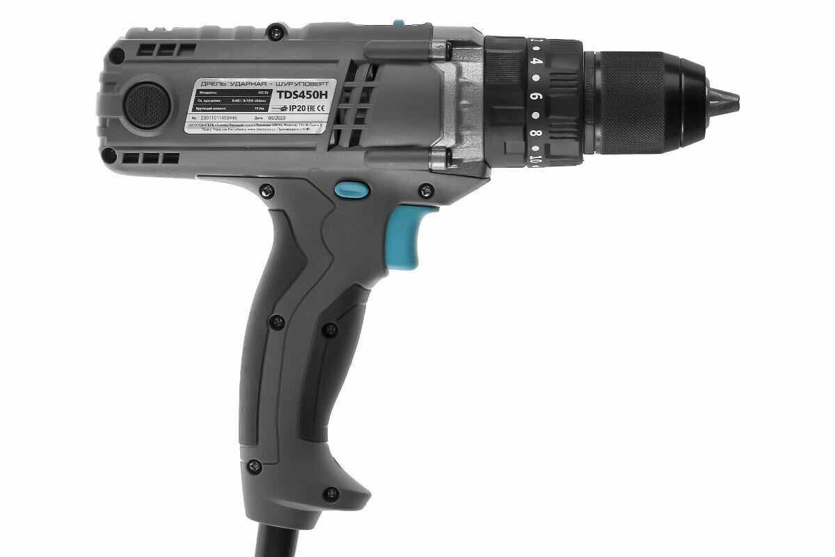 Дрель ударная TESLA TDS450H — фото 1
