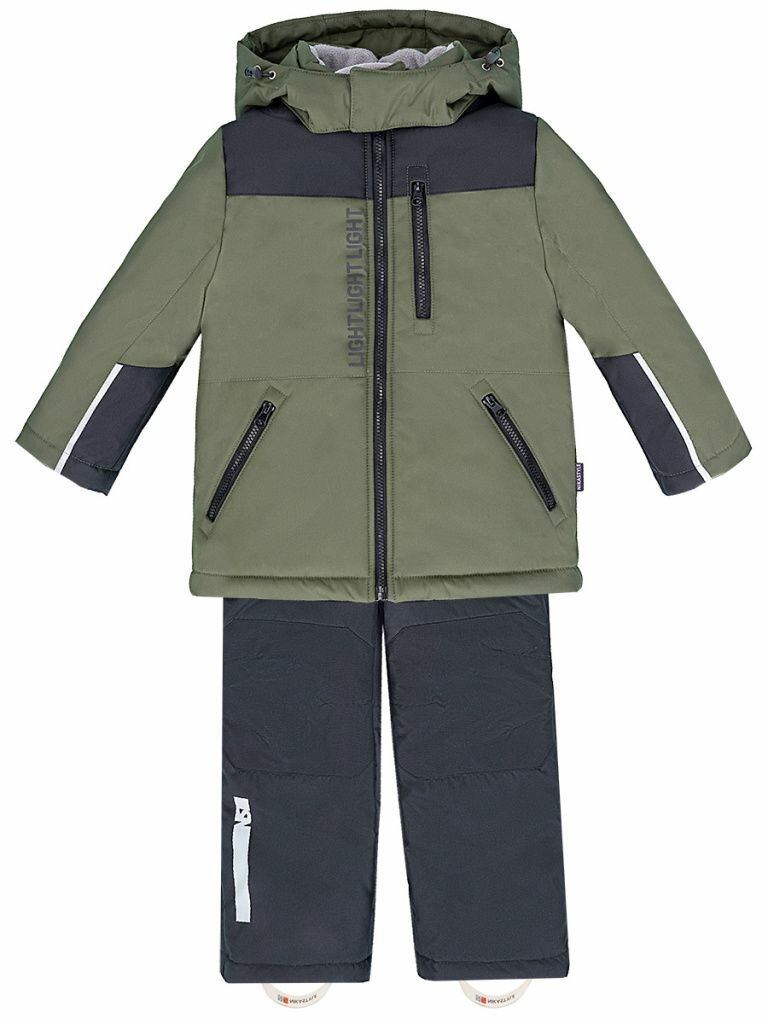 Комплект верхней одежды NIKASTYLE размер 92, , хаки