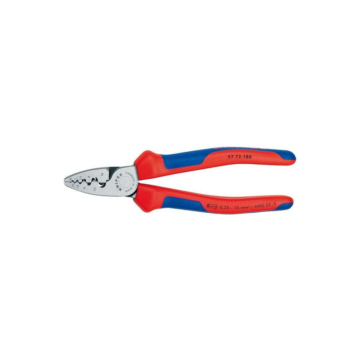 Инструмент для опрессовки концевых гильз KNIPEX 9772180