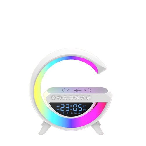 Умный многофункциональный ночник светильник с будильником и функцией рассвет с встроенной зарядкой и колонкой 1299₽