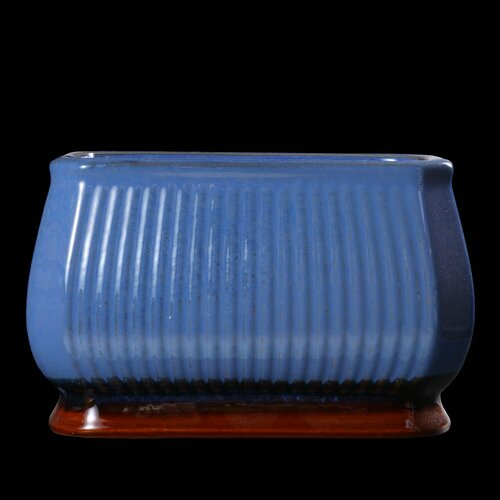 Горшок синий 