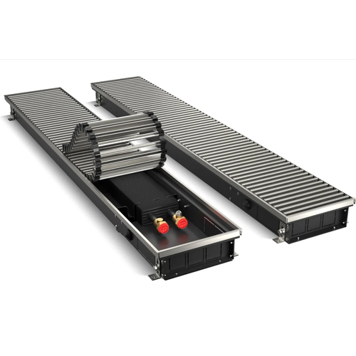 Конвектор внутрипольный Royal Thermo ATRIUM-75/200/1200-DG-U-NA черный